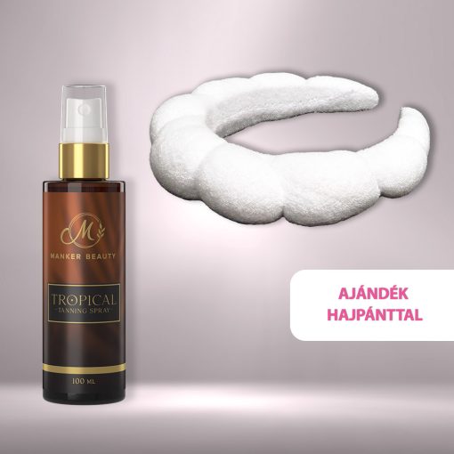 Manker Beauty - Tropical Tanning Spray + ajándék hajpánt